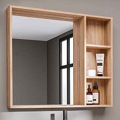 Grossman Мебель для ванной Флай 80 GR-3013 дуб сонома/белая – фотография-12